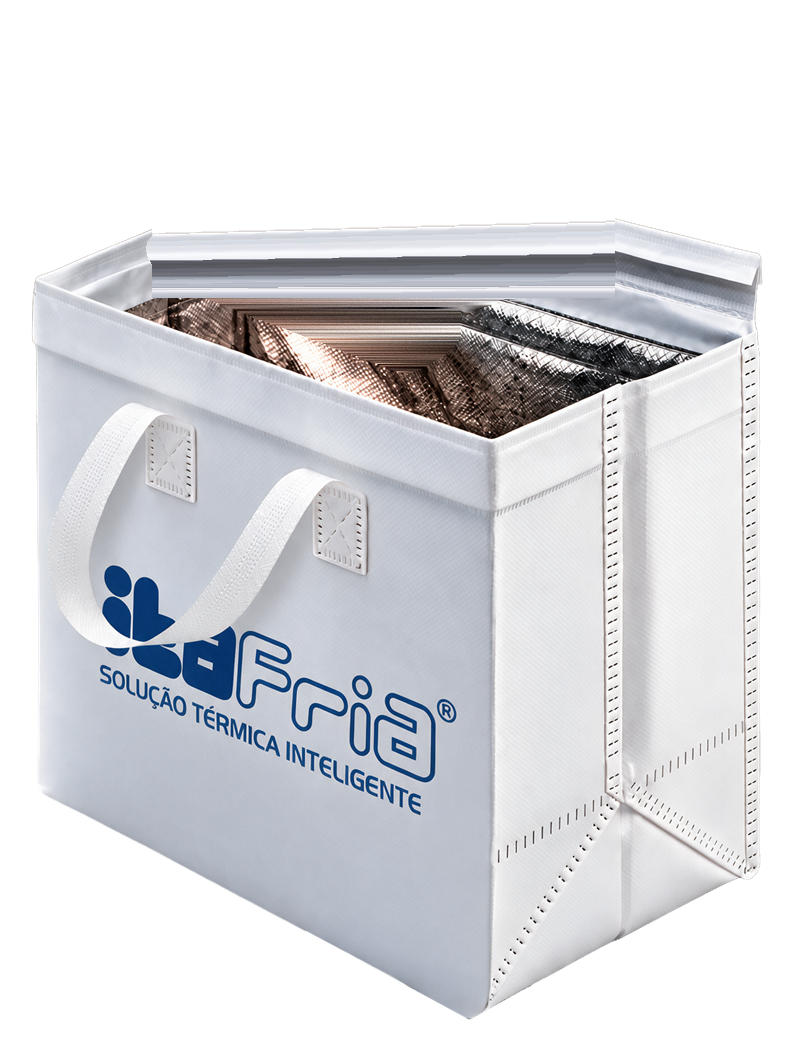 Cold Bag com Clio Gel e caixa de medicamento