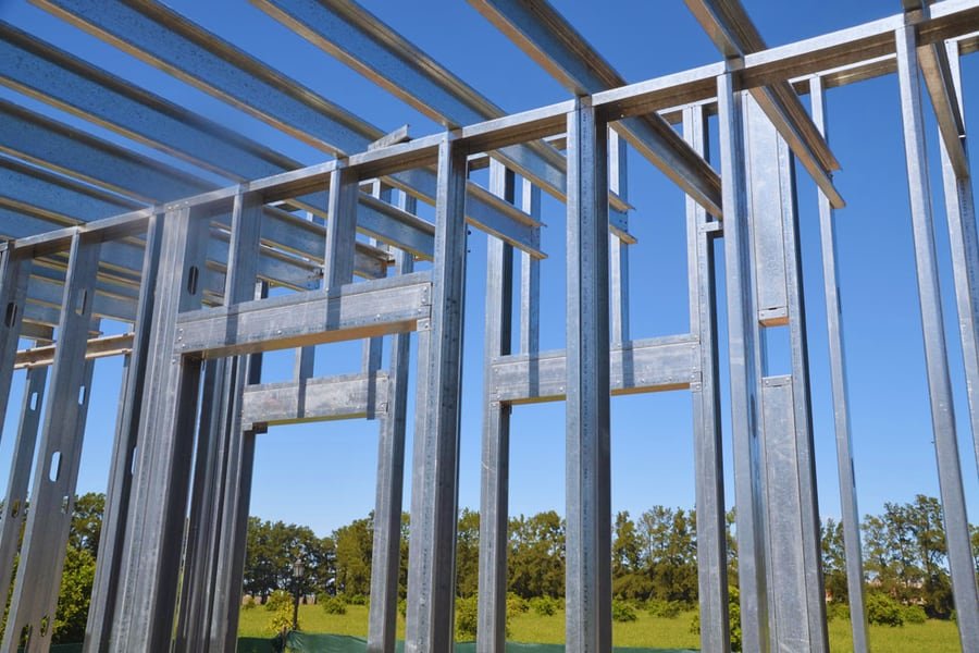 Estrutura de Light Steel Frame